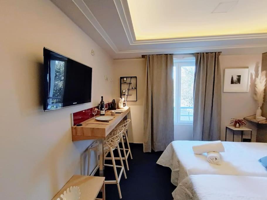 Green Studio Climatise, Vue Sur Golf Proche 몽펠리에 외부 사진